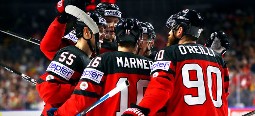 Чемпионат мира по хоккею. Канада — Норвегия