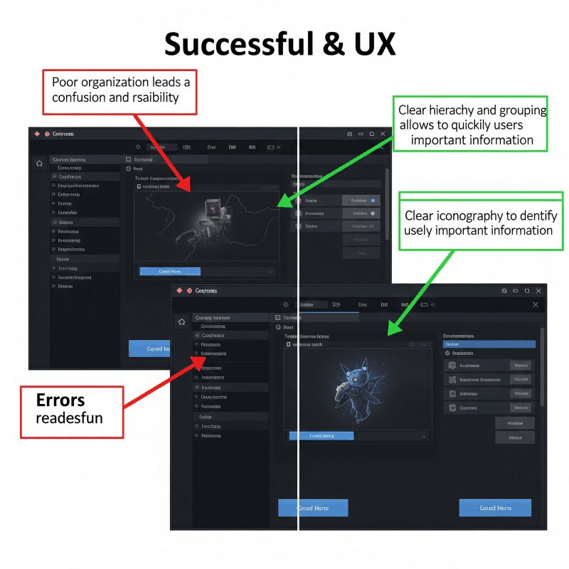 UI и UX в играх: ошибки и примеры успешного дизайна