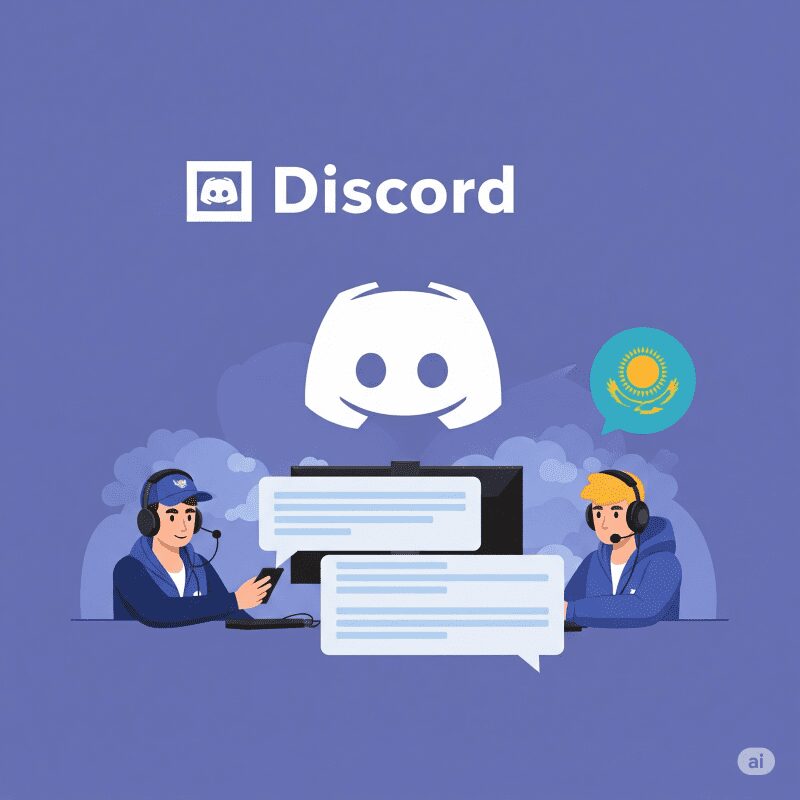 Роль Discord в культуре геймеров Казахстана: от общения до киберспорта