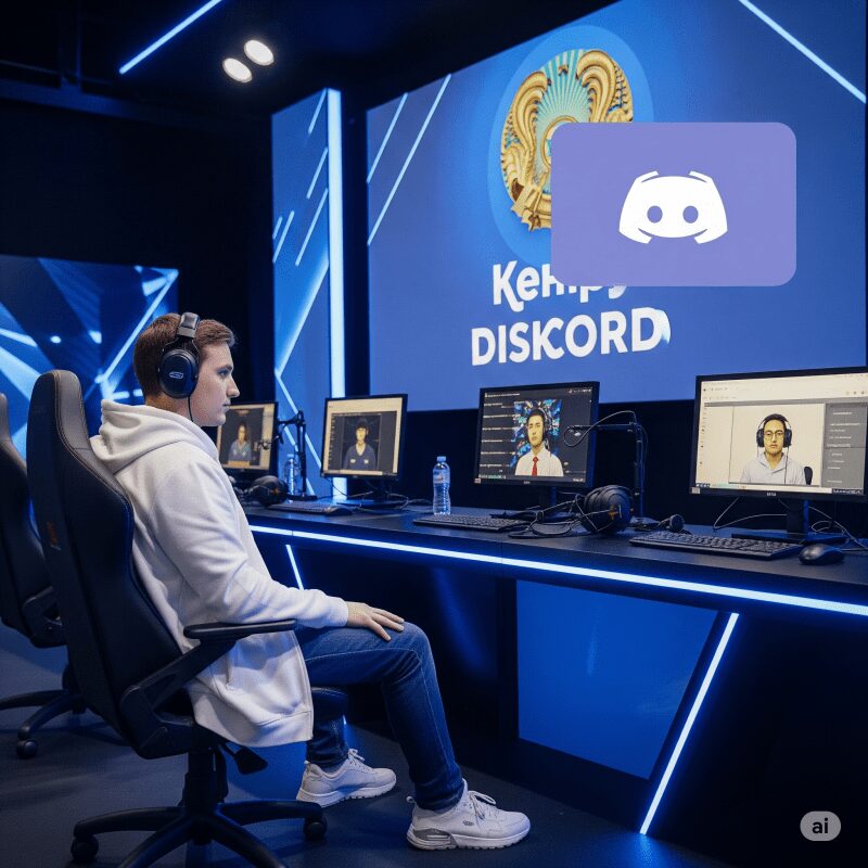 Киберспортивный турнир в Казахстане с использованием Discord