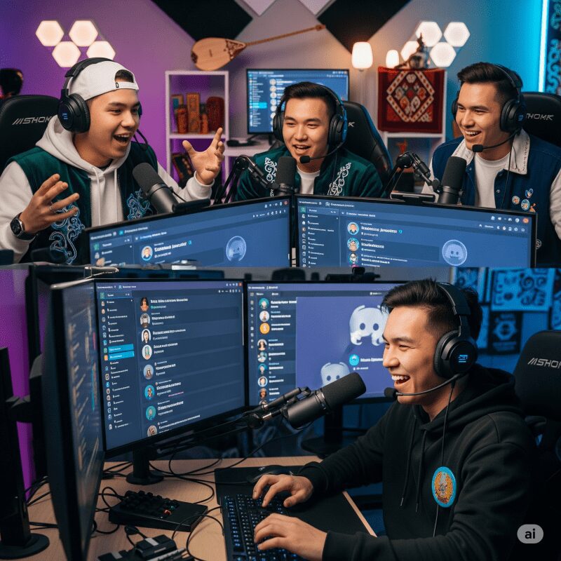 Казахстанские стримеры используют Discord для общения с аудиторией