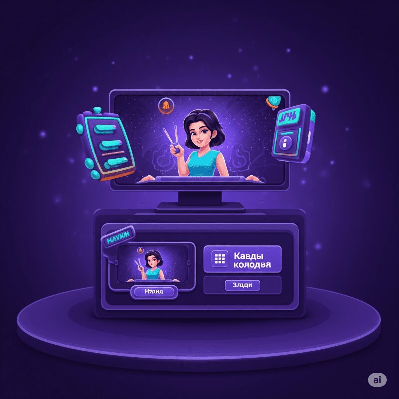 Интерфейс игровых платформ Казахстана