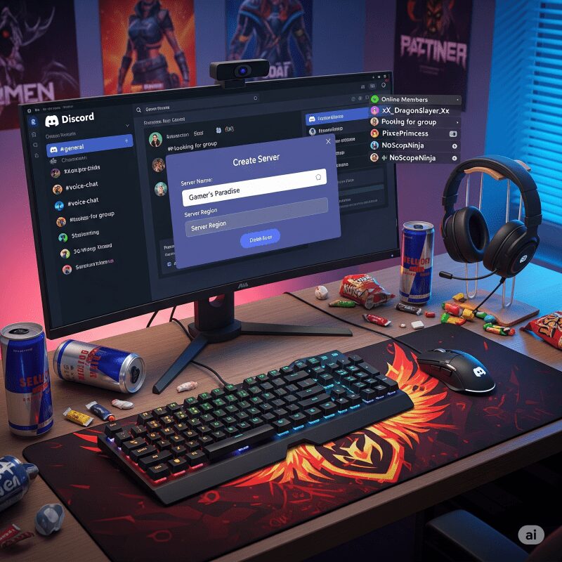 Настройка Discord сервера для геймеров