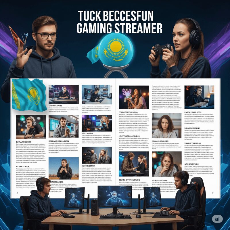 Как стать успешным игровым стримером в Казахстане: полное руководство