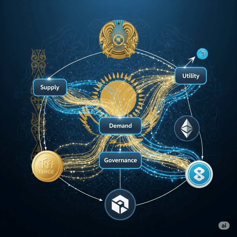 Что такое токеномика и как она строится в Казахстане: полное руководство по цифровым активам