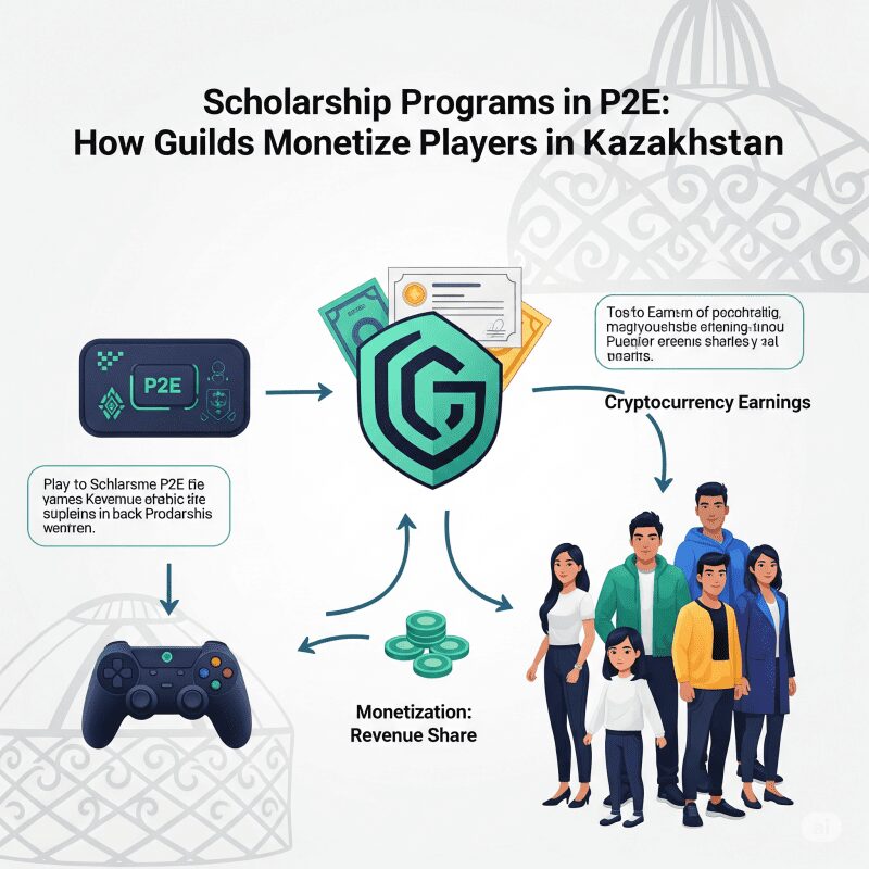 Scholarship программы в P2E: как гильдии монетизируют игроков в Казахстане