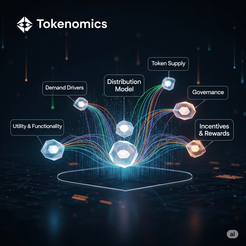 Структура токеномики проекта - основные элементы