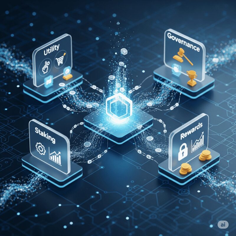 Функции токена в экосистеме блокчейн проекта