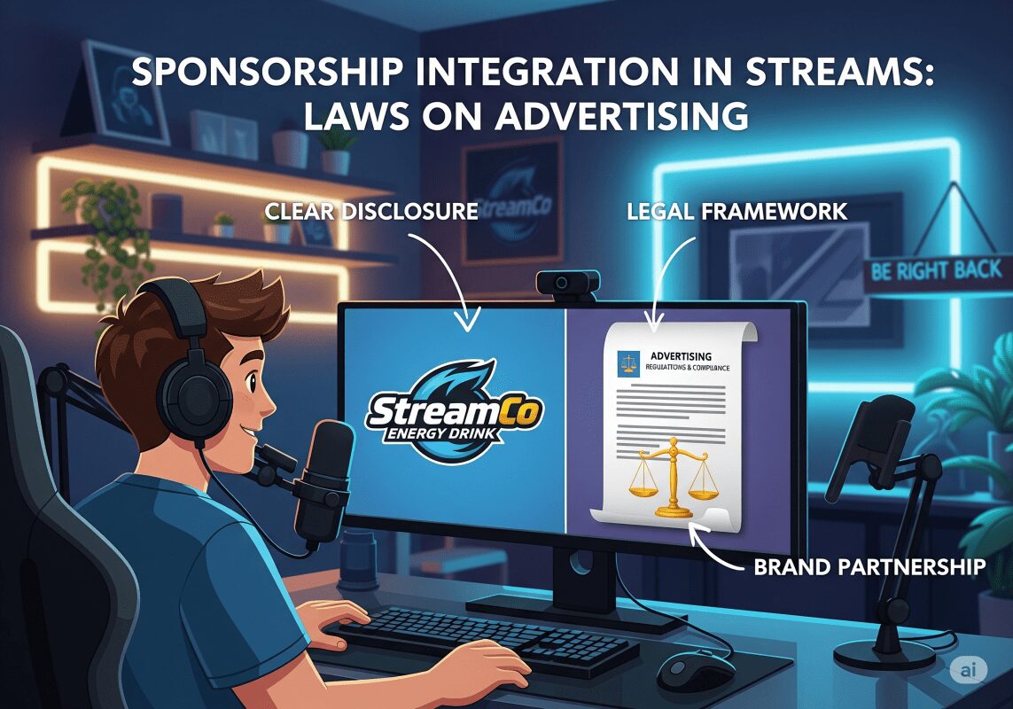 Спонсорская интеграция в стримах: полное руководство по законам о рекламе в Казахстане