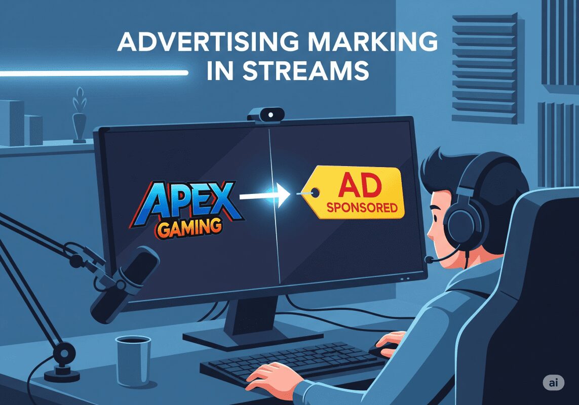 Маркировка рекламы в стримах