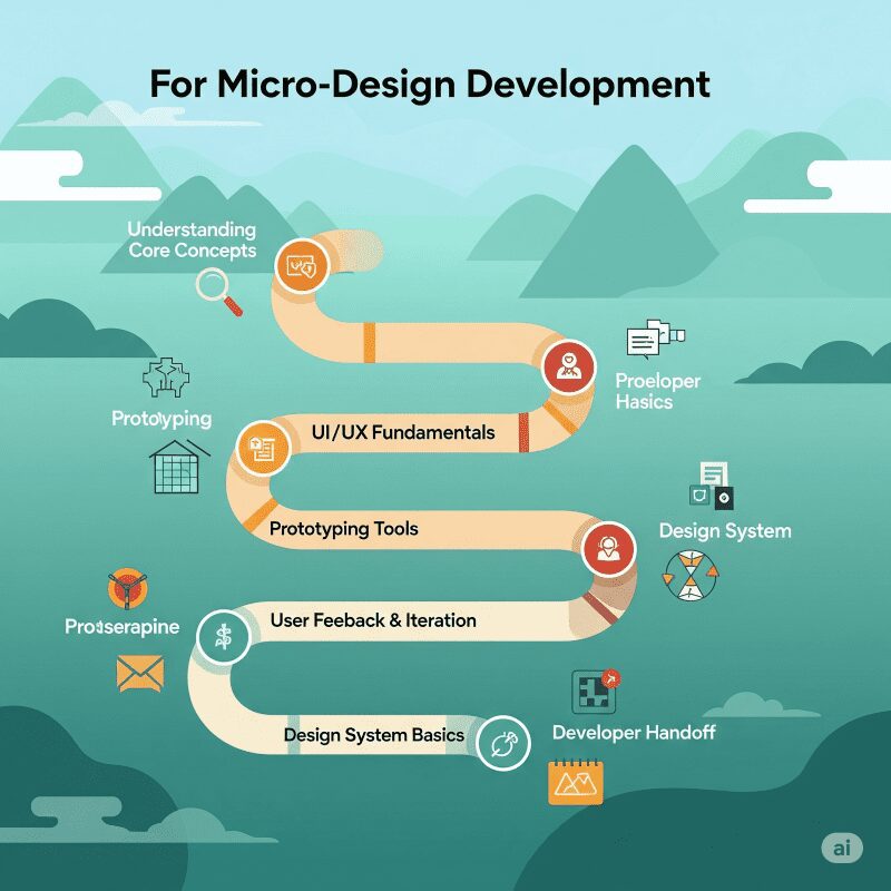 Roadmap развития микродизайна для начинающих разработчиков