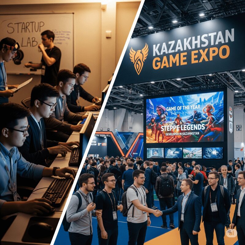 Игровая индустрия Казахстана: от стартапов до международного признания