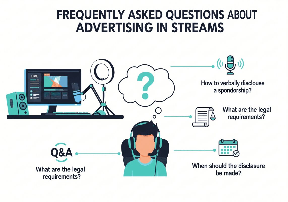 Часто задаваемые вопросы о рекламе в стримах