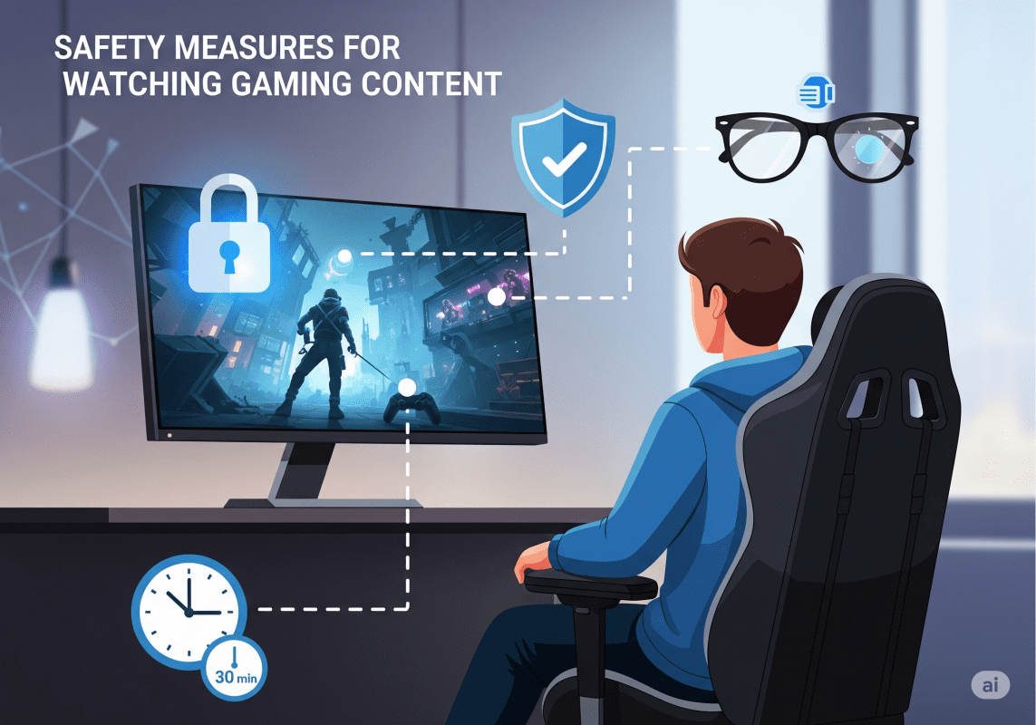 Меры безопасности при просмотре игрового контента