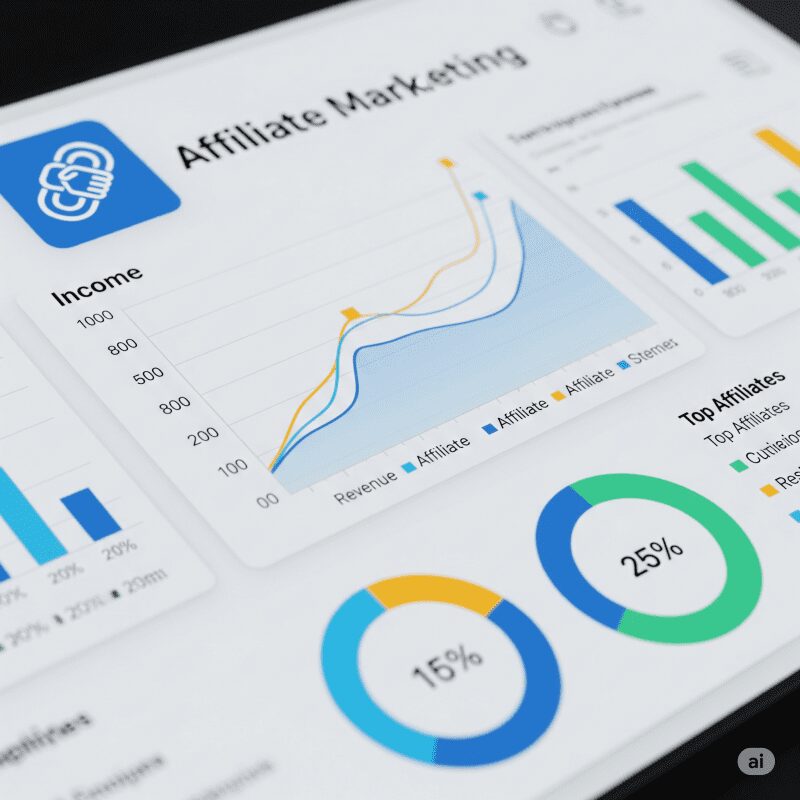 Статистика доходов от партнерских программ