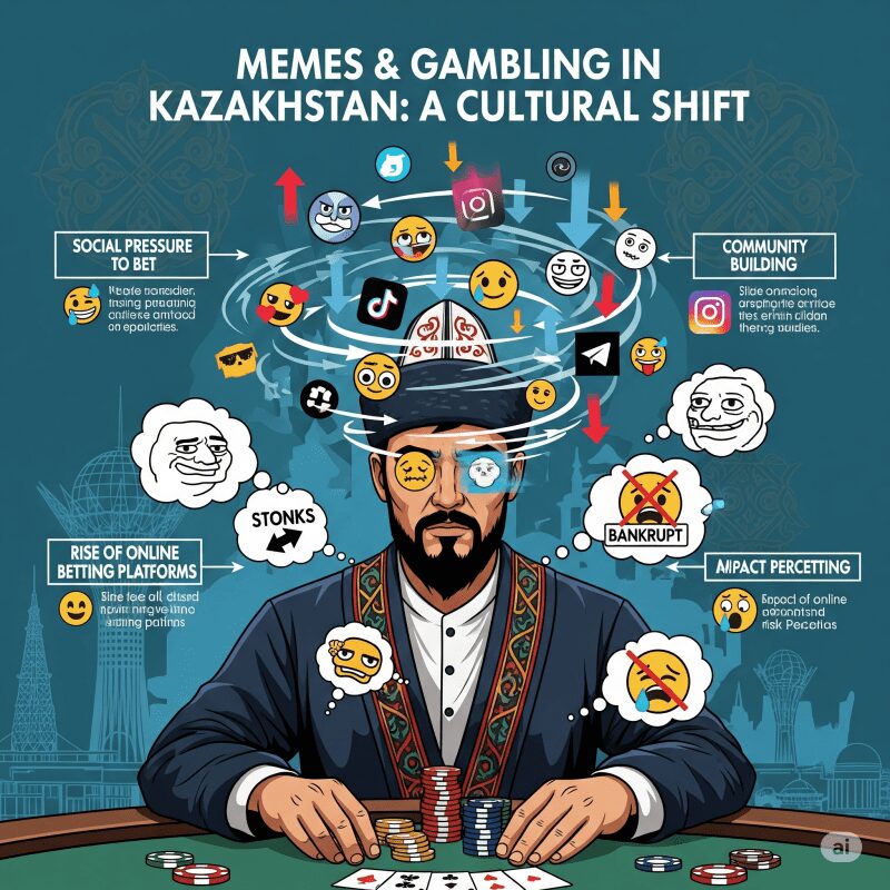 Влияние мемов на азартную культуру в Казахстане