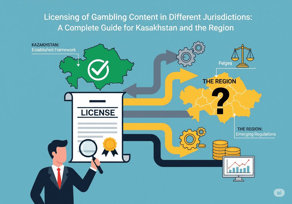 Лицензирование гемблинг-контента в разных юрисдикциях: полный гид по Казахстану и региону