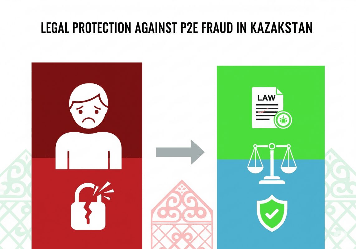 Правовая защита от P2E мошенничества в Казахстане