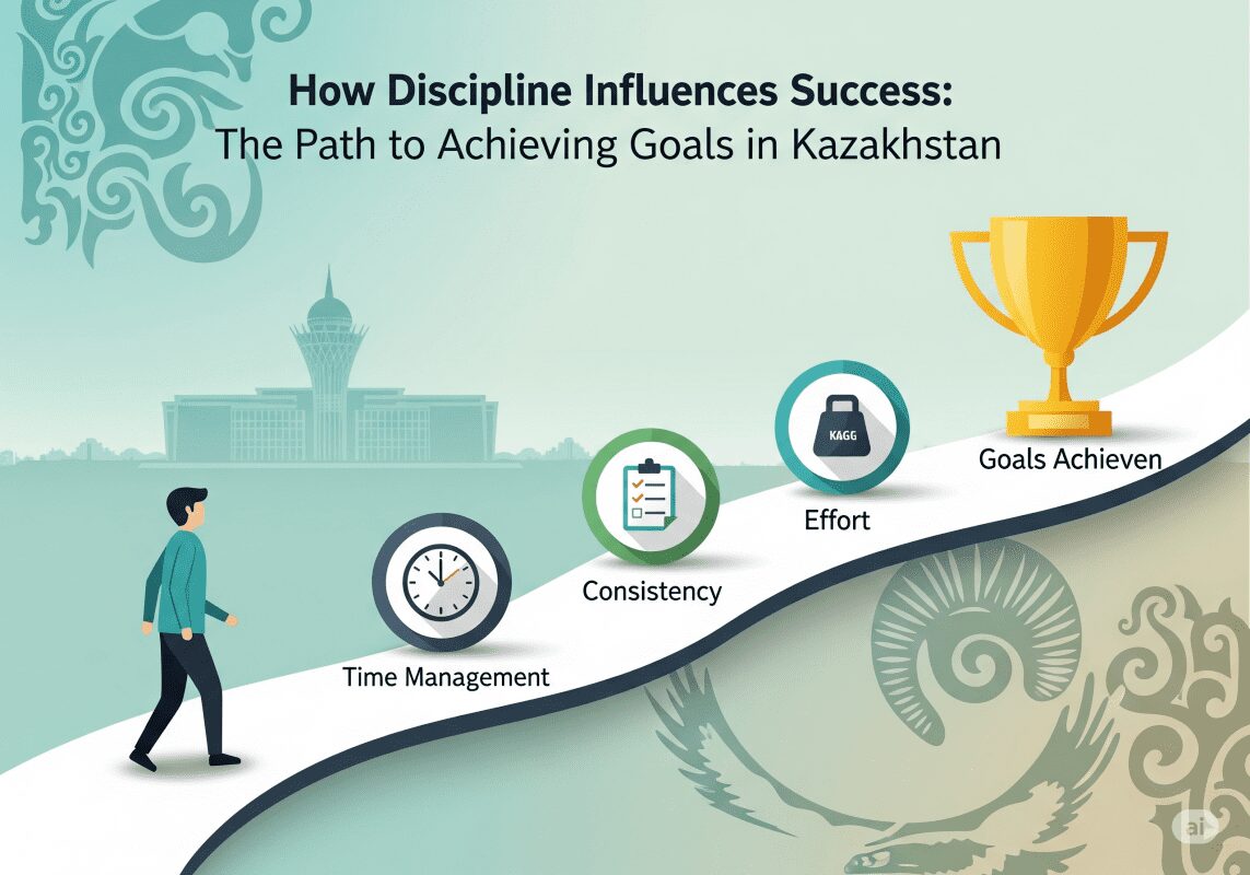 Как дисциплина влияет на успех: путь к достижению целей в Казахстане.