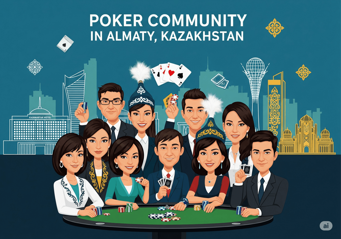 Покерное сообщество Казахстана в Алматы