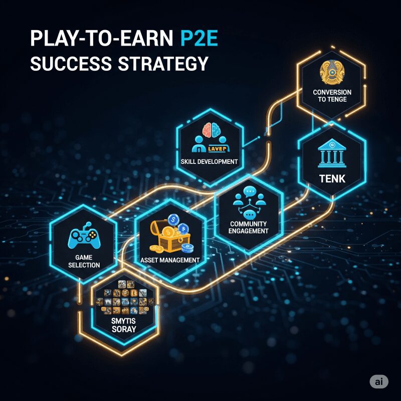 P2E стратегия успеха Казахстан гайд