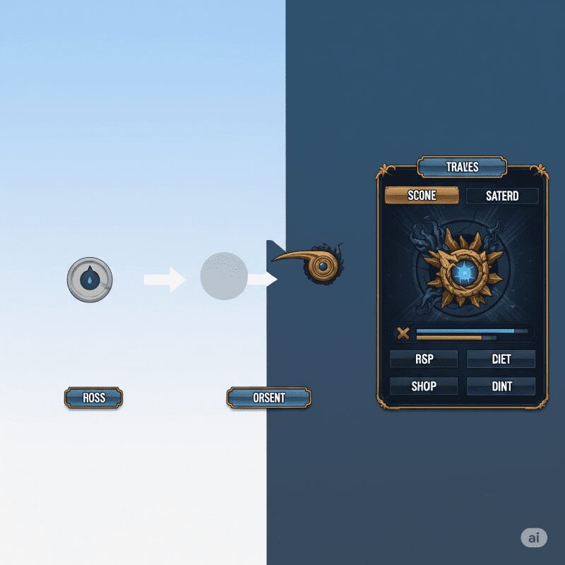 Эволюция игрового интерфейса от простого к сложному