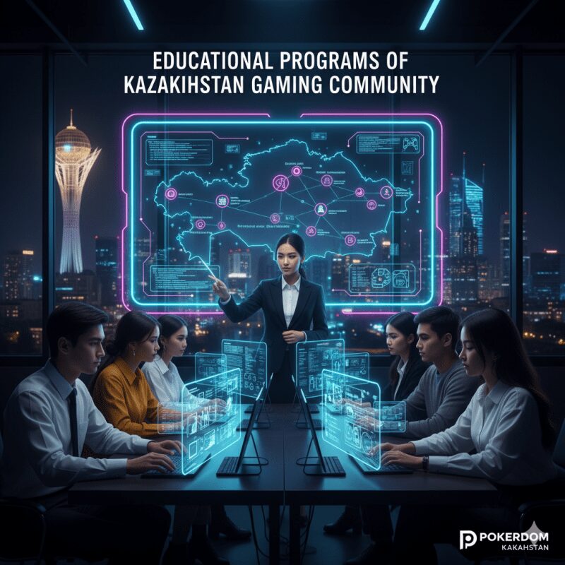 Образовательные программы игрового сообщества Казахстана