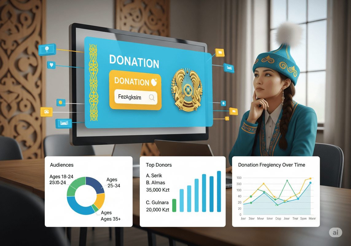 Аналитика систем донатов в Казахстане