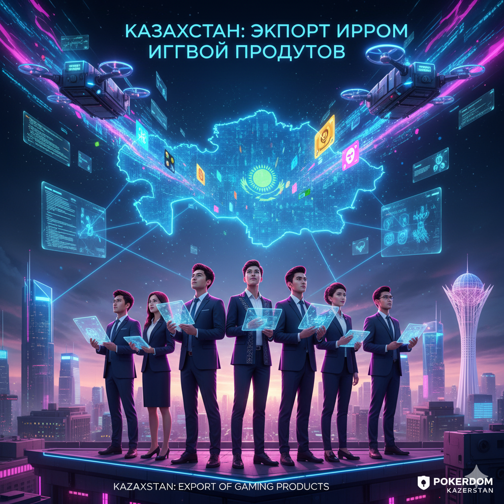 Экспорт игровых продуктов из Казахстана